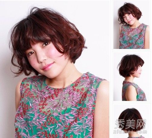 超时尚的短发被推荐给所有脸型。
