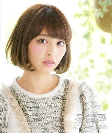 10个女孩流行短发款式春夏清新甜美风