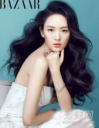 最新韩国时尚大卷发烫发时尚优雅女人味