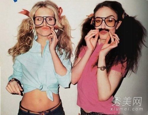 甜蜜女友发型策略时尚美女不断变化