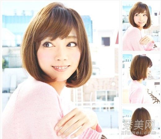 流行带扣短烫发春夏凉爽时尚不单调