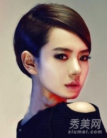 2014女生潮流短发库存时尚可爱低龄