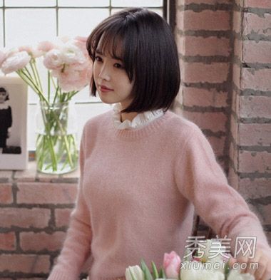 2014年最新流行的女孩短发清新、甜美、超龄