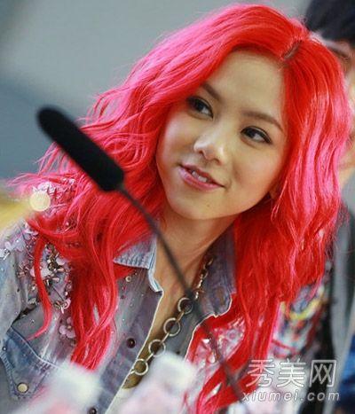 通用汽车红色染发剂热销9款潮流染发明星范