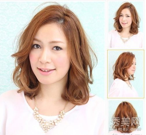 2014年初夏流行的发型是短卷发、面部化妆和减寿。