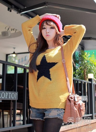 9种搭配的毛衣美化深秋