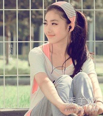 2014年流行学生发型图片纯头发杀死男性神