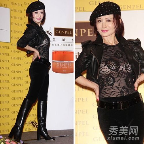 63岁的“尤伯”潘迎紫保持幼儿肤色的秘密