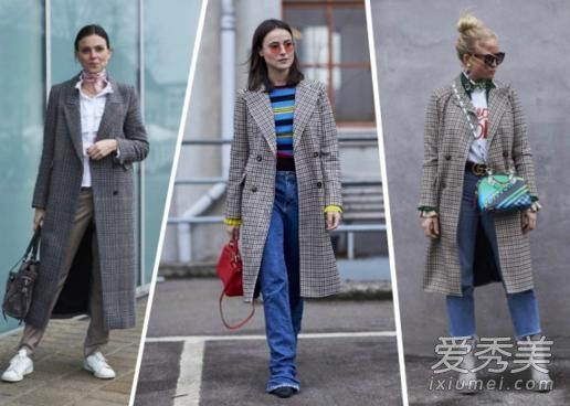 纯色外套烂街复古格子外套最新款，节省您搭配的黑洞