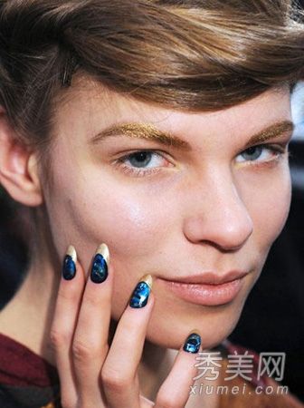 冬季美甲不要低调宫廷美甲王凡