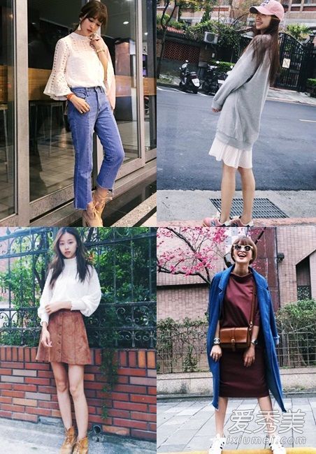 微风习习。小鲜自由切换无障碍想成为女神学习私人服装！