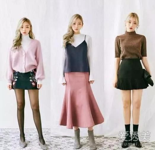 冬天也可以是反复无常的服装,裤子+靴子都是生来又瘦又高的。