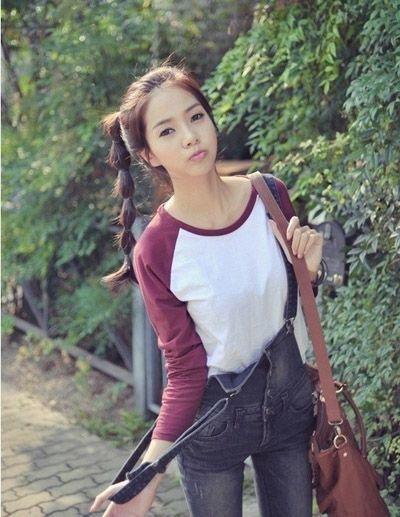 早秋90后可爱甜蜜的爱情