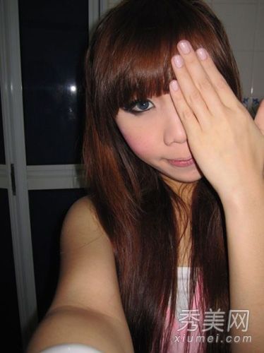 “美”与半面妆的恐怖对比