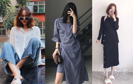 戴着它的人是第一个美丽的人！2017年初秋韩国女孩最新着装展示