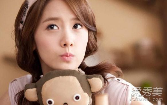 仿婴儿橘色彩妆图橘色眼影画