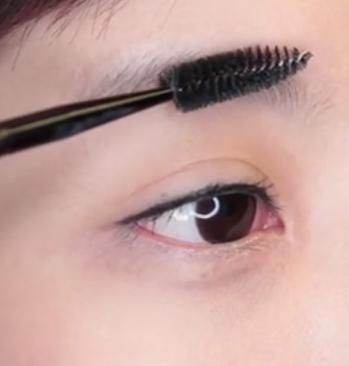 自然眉画:3分钟修眉+画眉教程