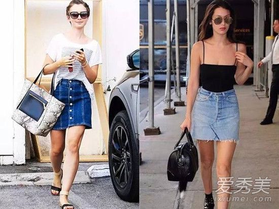 这条裙子配什么样的衣服?牛仔裙配什么样的夹克?