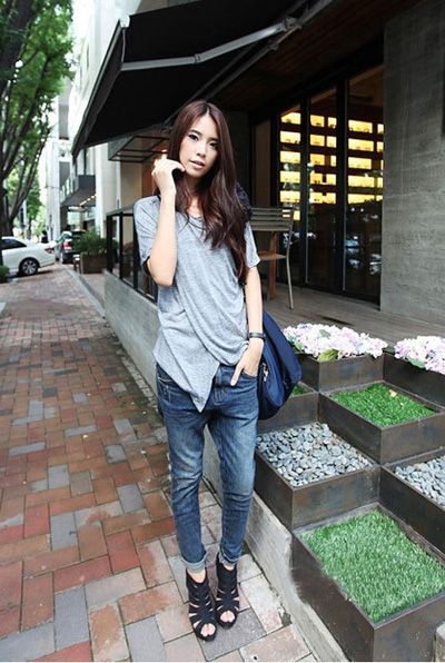 很棒的牛仔裤!巧搭告别腿