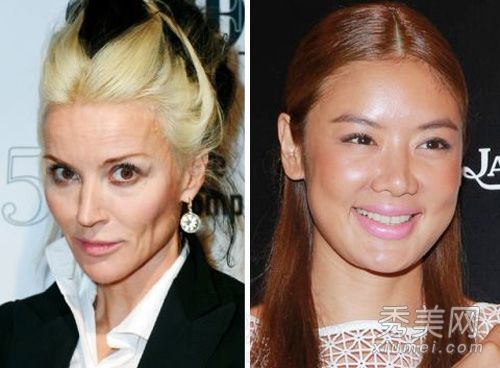 向明星学习，化淡妆，隐藏年龄，增添活力。