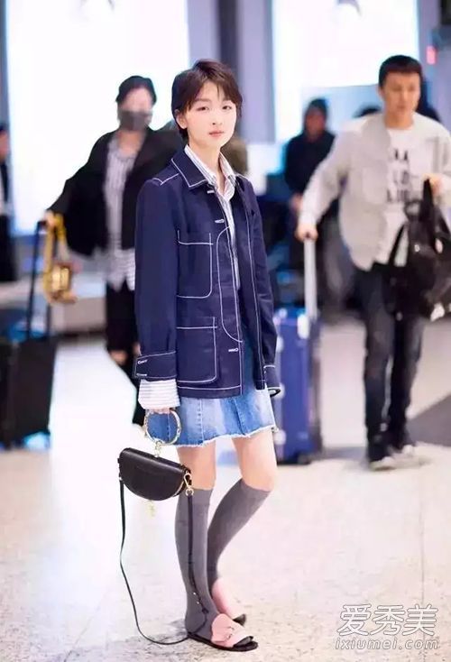 如何穿漂亮的牛仔裙