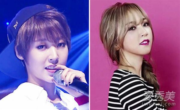 韩国明星模仿化妆:美眉美眉明星MV模仿化妆