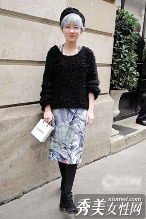 时尚“孩子”的超强匹配能力