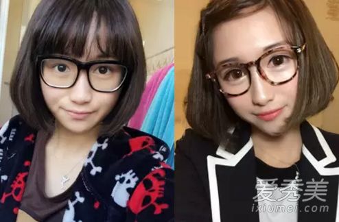 如何用眼镜化妆？如果你不学习，你会残废的。