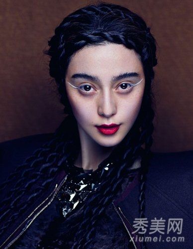 范冰冰教你如何修剪眉毛?拉眉毛已经过时了。