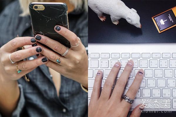 钻石珠子太粗俗了！2016年最美丽的最小指甲艺术图片
