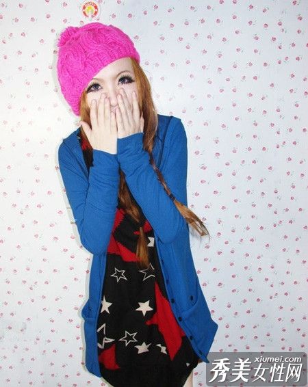 小资女性私人照片时尚甜美骑行