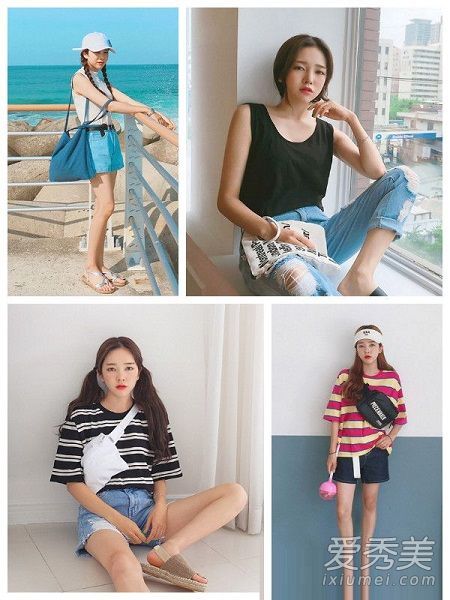 矮个子女孩在夏天怎么穿衣服？夏季，女孩穿1.5米的短裙