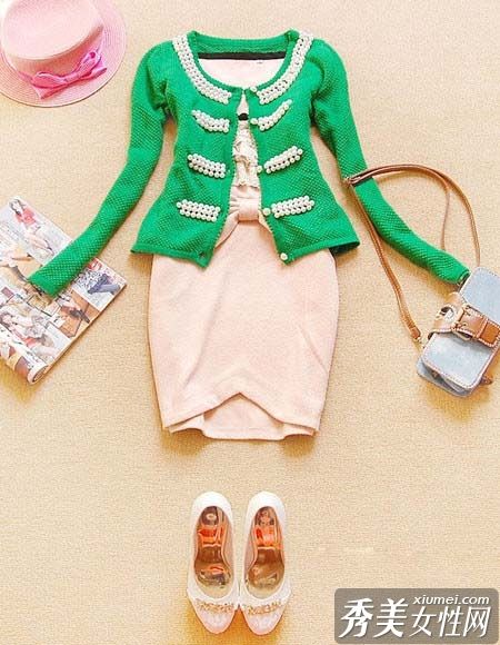 在秋天为小公主创造一个甜蜜可爱的组合