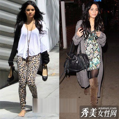 时尚程度测试明星展示混合和匹配水平