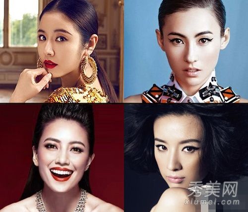 林心如高圆圆淡妆:玉女成御姐