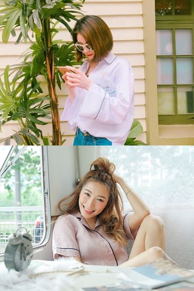 你追随睡衣潮流了吗？睡衣和衬衫创造慵懒的风