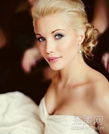 欧美新娘化妆造型打造梦幻涉外婚礼