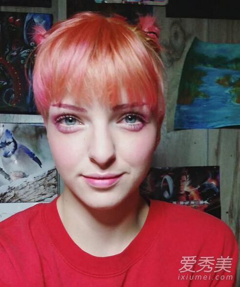 外国人画睡蚕眼妆吓死宝宝了！