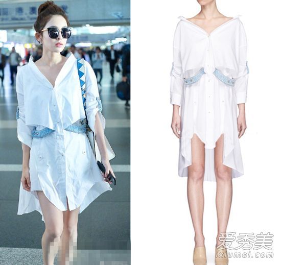 衬衫裙从去年到今年一直很流行!如何穿得最好?