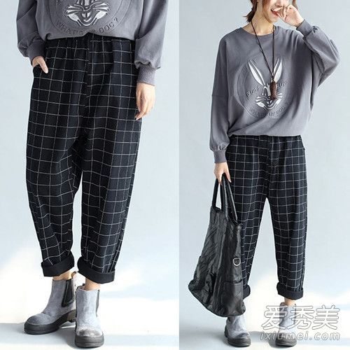 宽裤子和天然气不相配！不同的身材会让你变瘦。