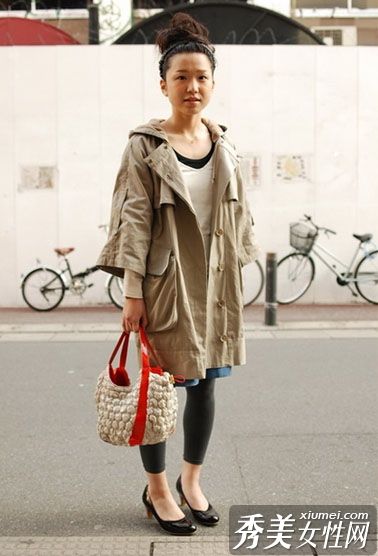 日本街头路人混搭快照秀时尚