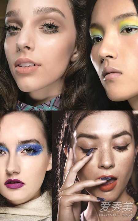 2016春夏化妆流行趋势展现极致色彩