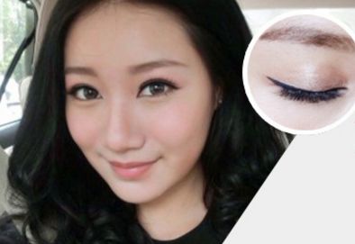 初学者眼线教程5步将学会