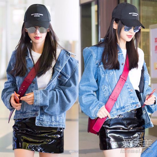 安吉拉巴比机场是什么牌子的白色鞋子?