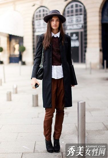 斯德哥尔摩晚秋时装组合和搭配引人注目