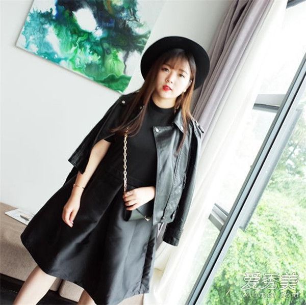 胖胖的MM外套的长度很精致。哪个长度适合你？