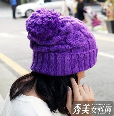 漂亮羊毛帽子中可爱的法宝