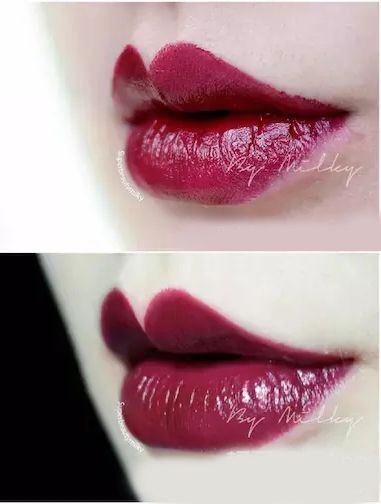 可爱的心唇5步化妆教程地图