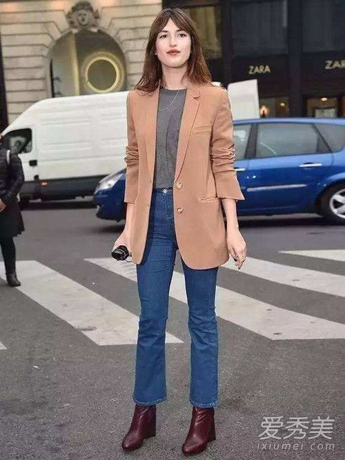 我不知道早春穿什么西方牛仔裤。太棒了。