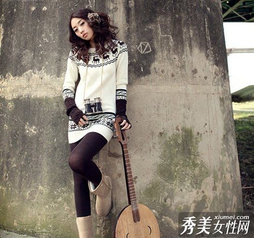 韩国秋冬热捧MM爱吃香辣款式衣服